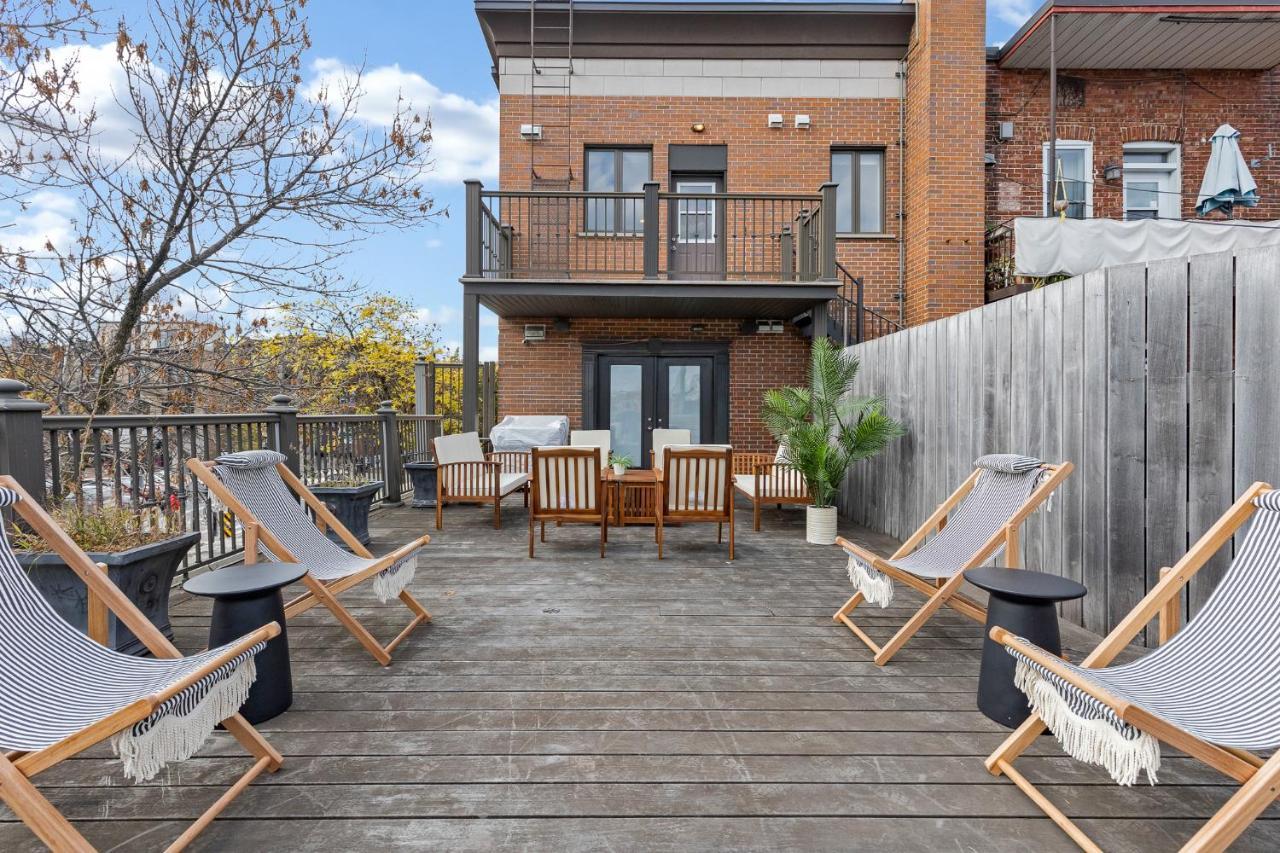 Ferienwohnung Lofts De La Petite Italie Montréal Exterior foto